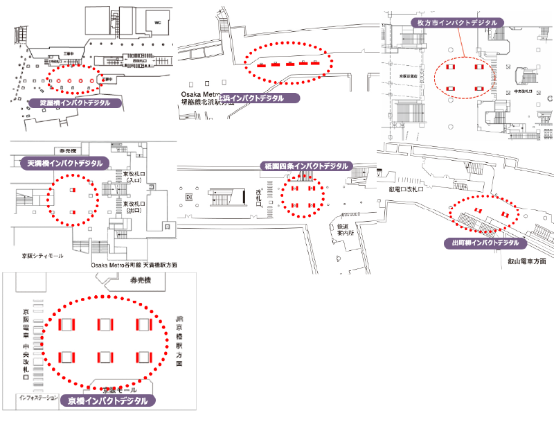 京阪デジタルネットワーク配置図