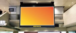阪急ターミナルビジョン「BIG MAN(ビッグマン)」