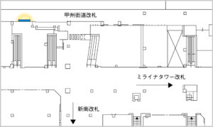 SHINJUKU M-VISION配置図