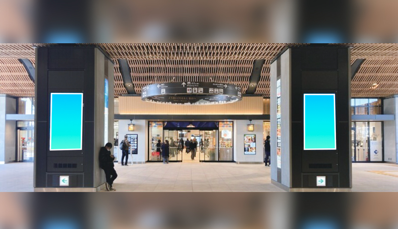 JADビジョン四国松山自由通路4面